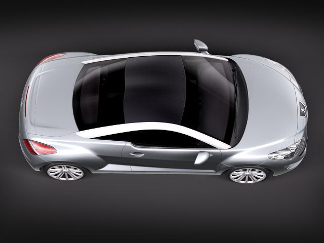 Peugeot RCZ 3D model_7