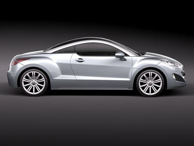 Peugeot RCZ 3D model_6