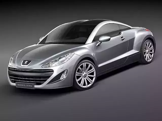 Peugeot RCZ 3D model
