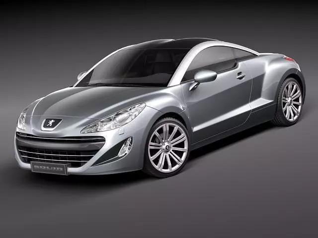 Peugeot RCZ 3D model_0