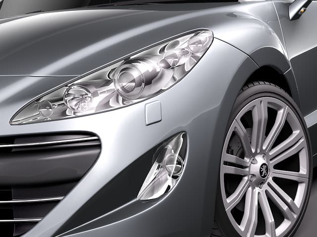 Peugeot RCZ 3D model_2