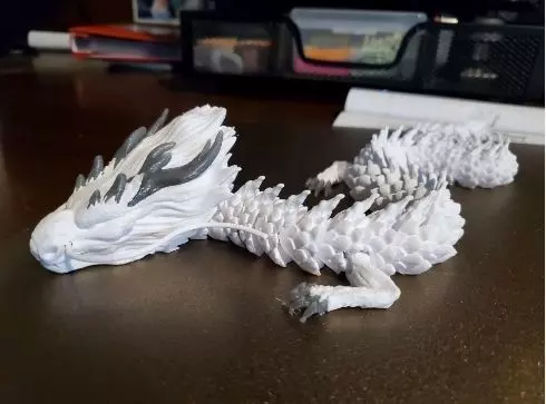 East sea dragon articulated stl 3D print model_12