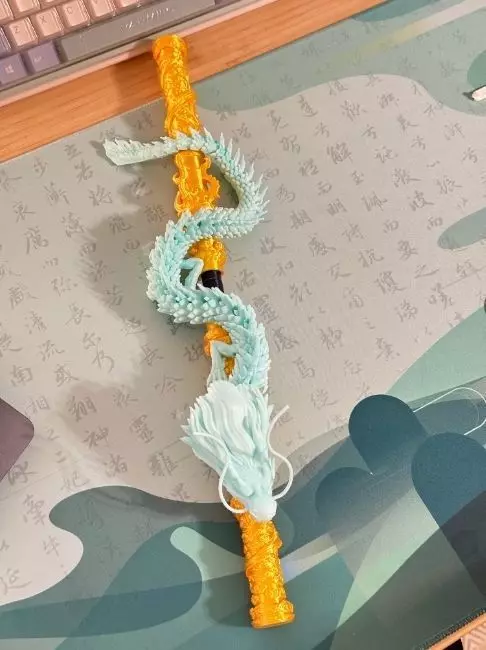 East sea dragon articulated stl 3D print model_0