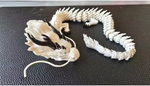 East sea dragon articulated stl 3D print model_9
