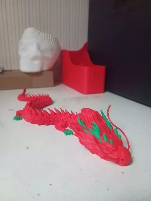 East sea dragon articulated stl 3D print model_19