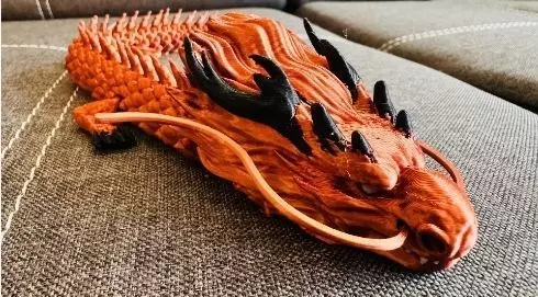 East sea dragon articulated stl 3D print model_15