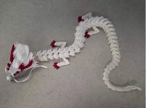 East sea dragon articulated stl 3D print model_21