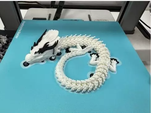 East sea dragon articulated stl 3D print model_10