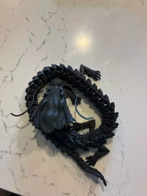 East sea dragon articulated stl 3D print model_11