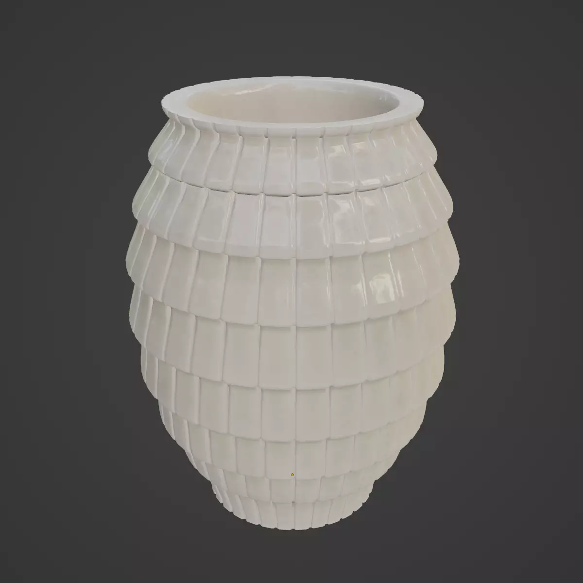 Porcelain Vase 01 3D model_6