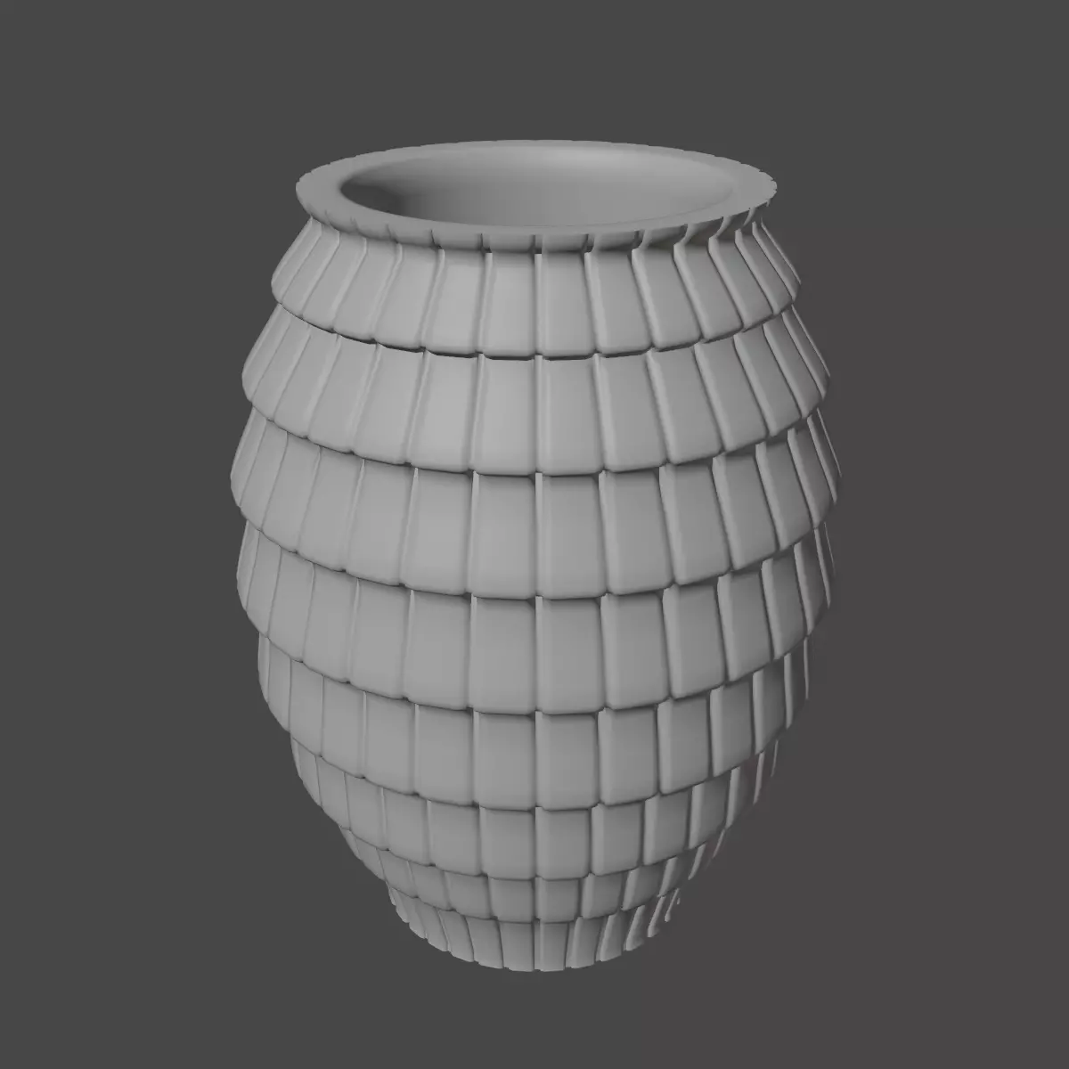 Porcelain Vase 01 3D model_8