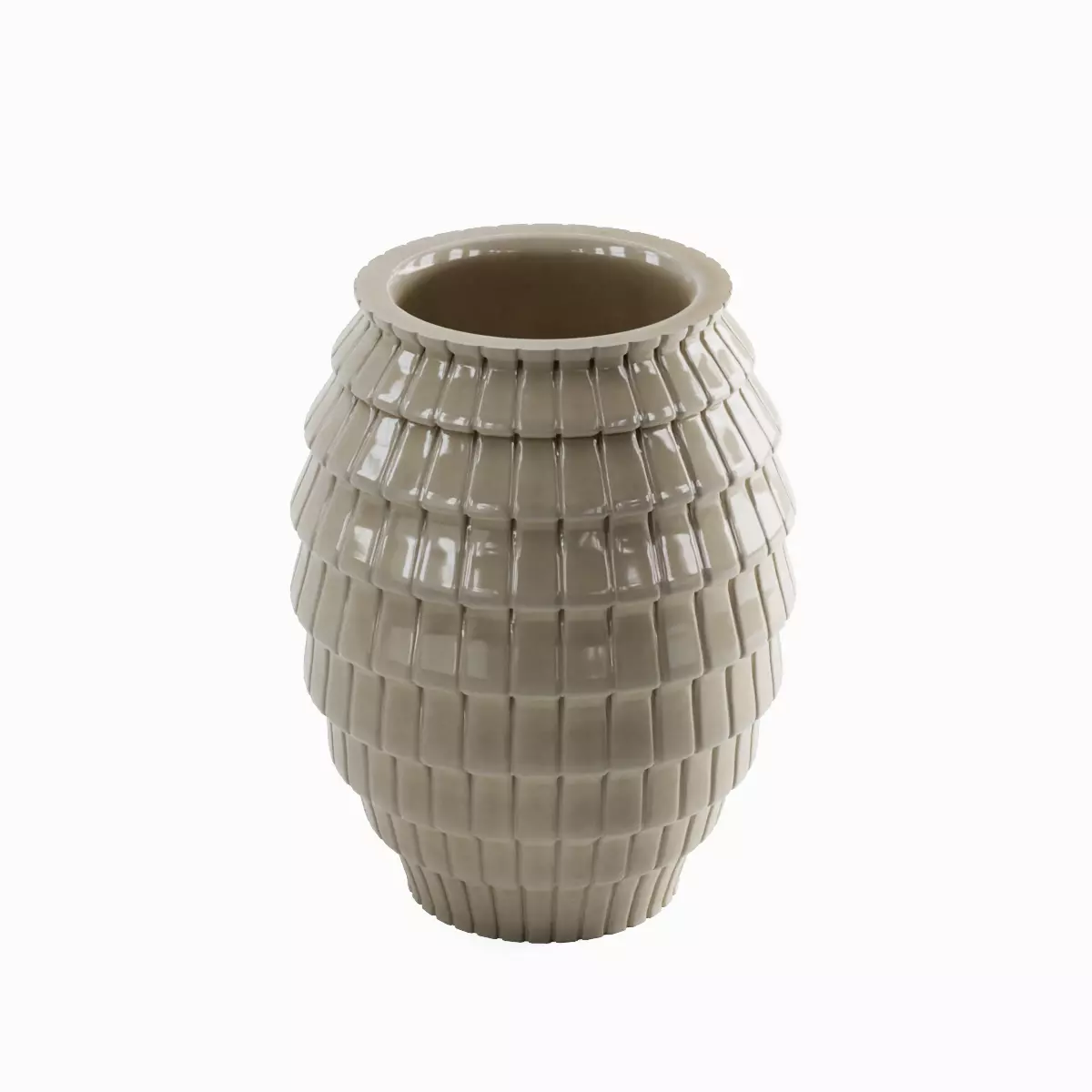 Porcelain Vase 01 3D model_4