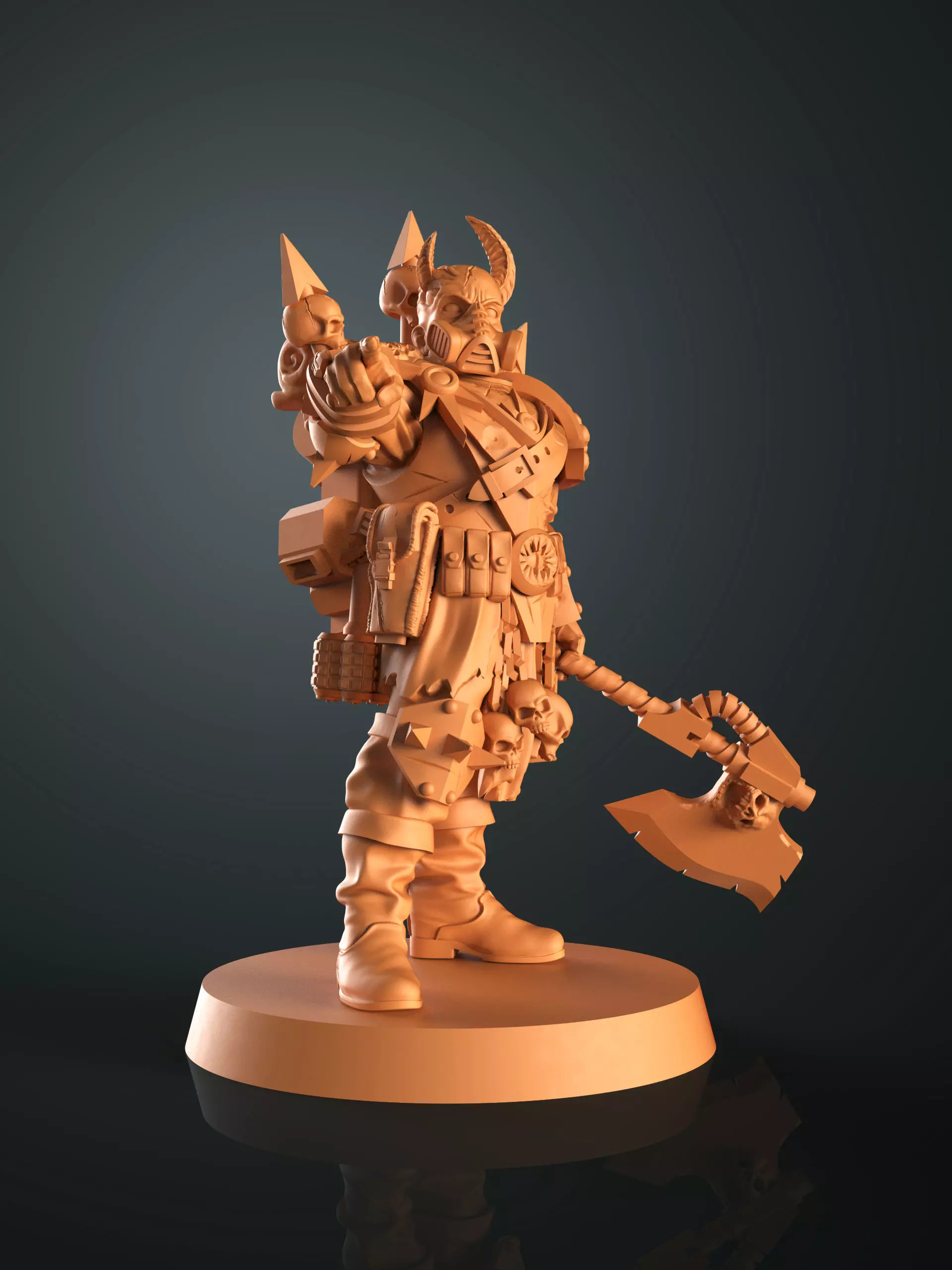 Traitor veteran Sergeant 2 3D print model