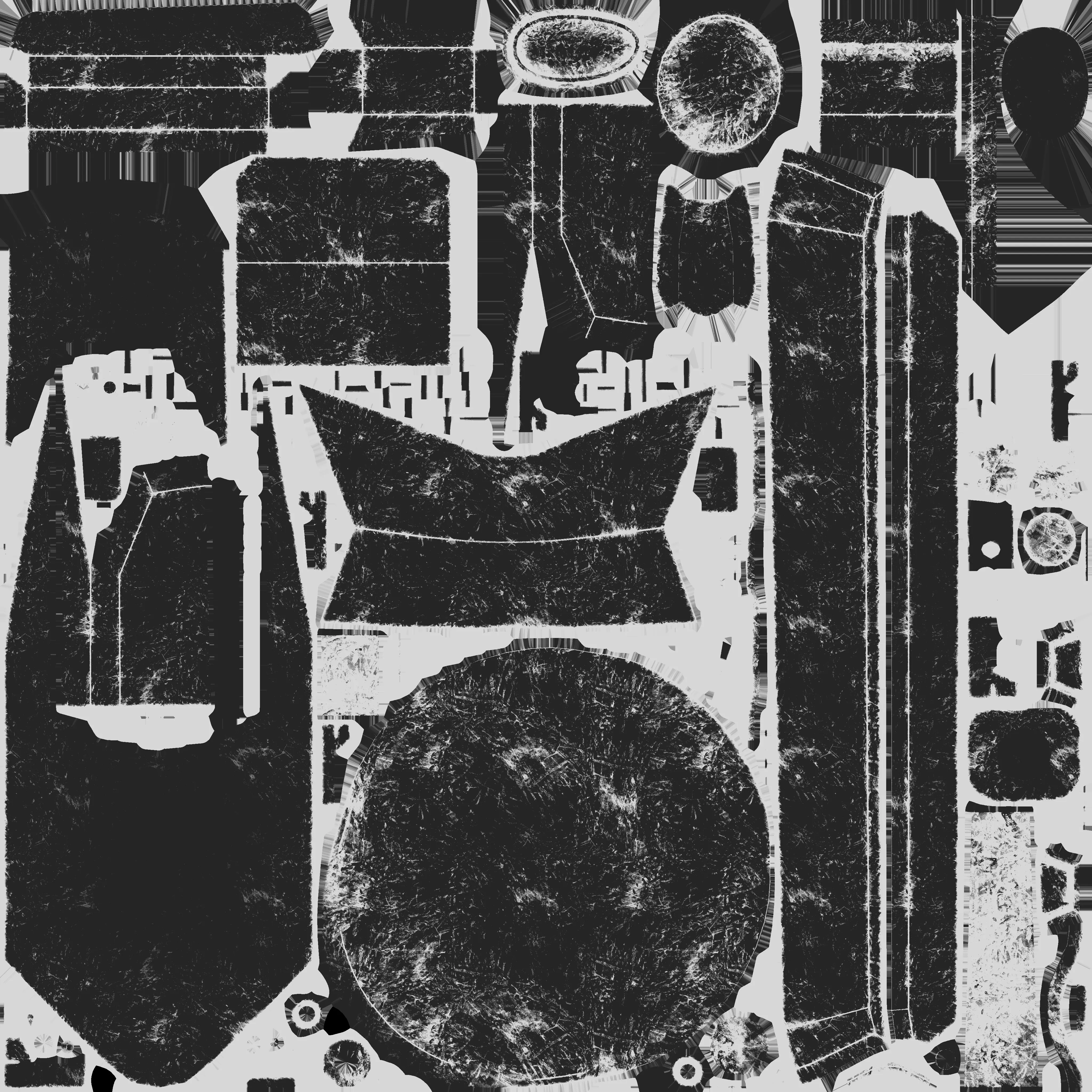 M48 Patton Tank Low-poly 3D model_12