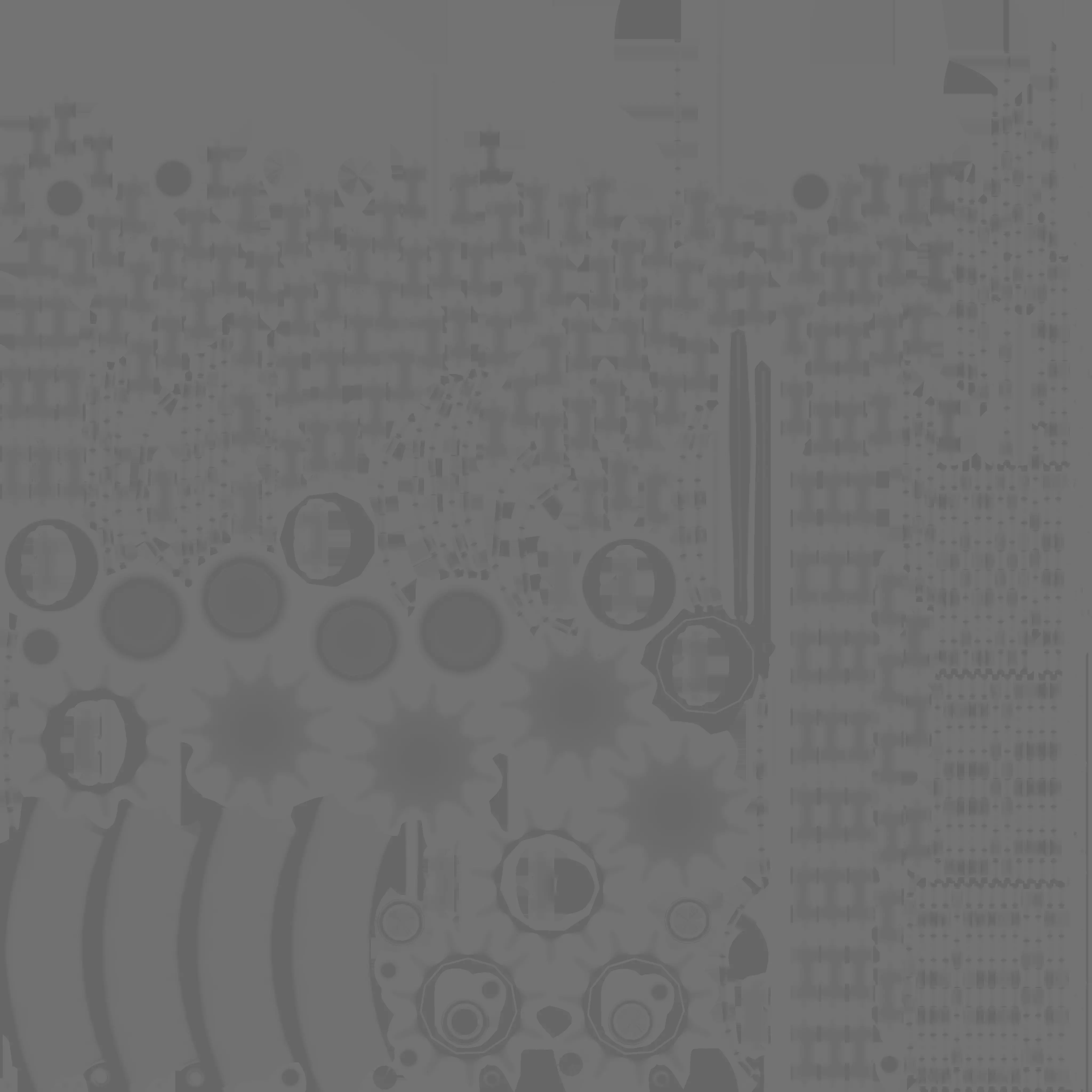 M48 Patton Tank Low-poly 3D model_11