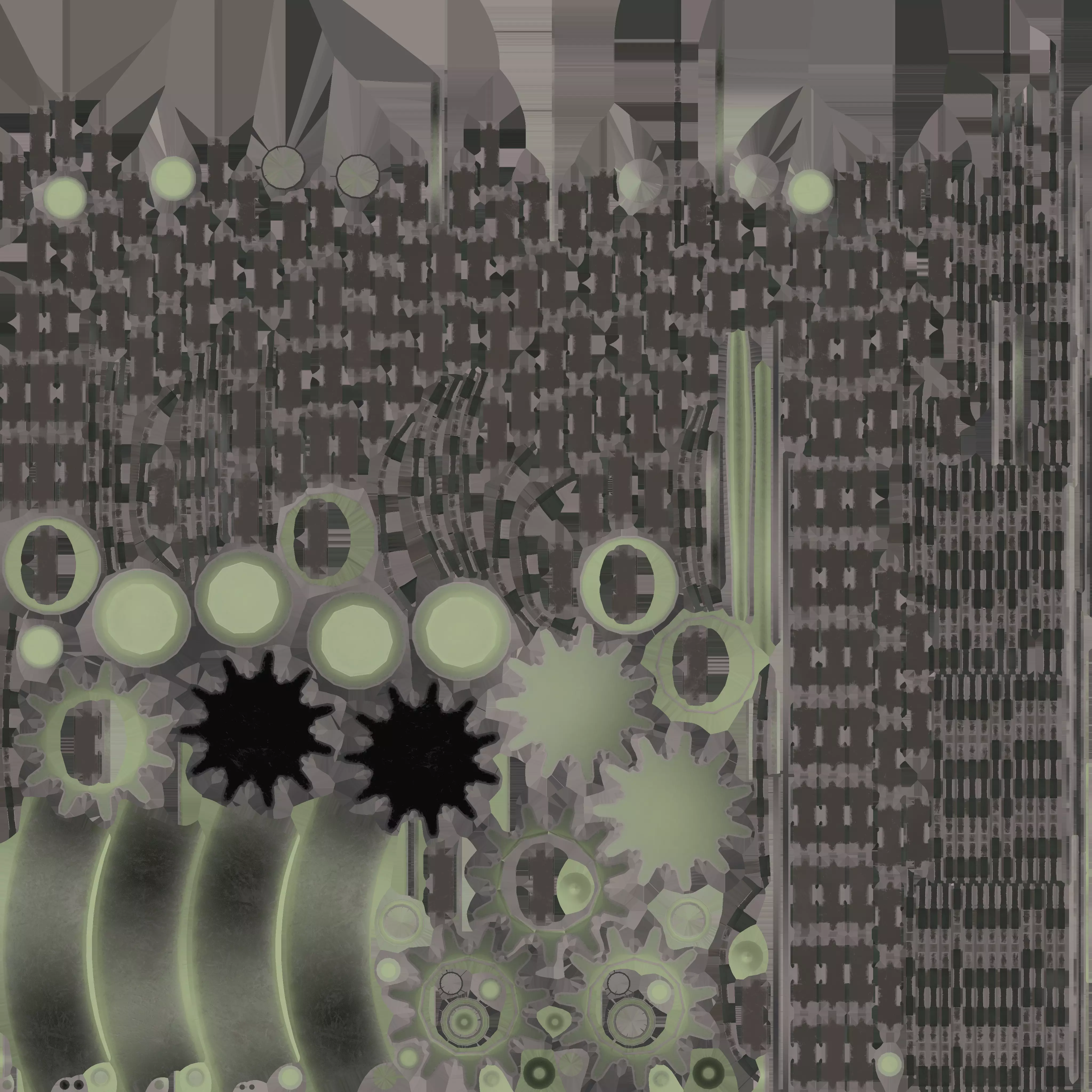 M48 Patton Tank Low-poly 3D model_15