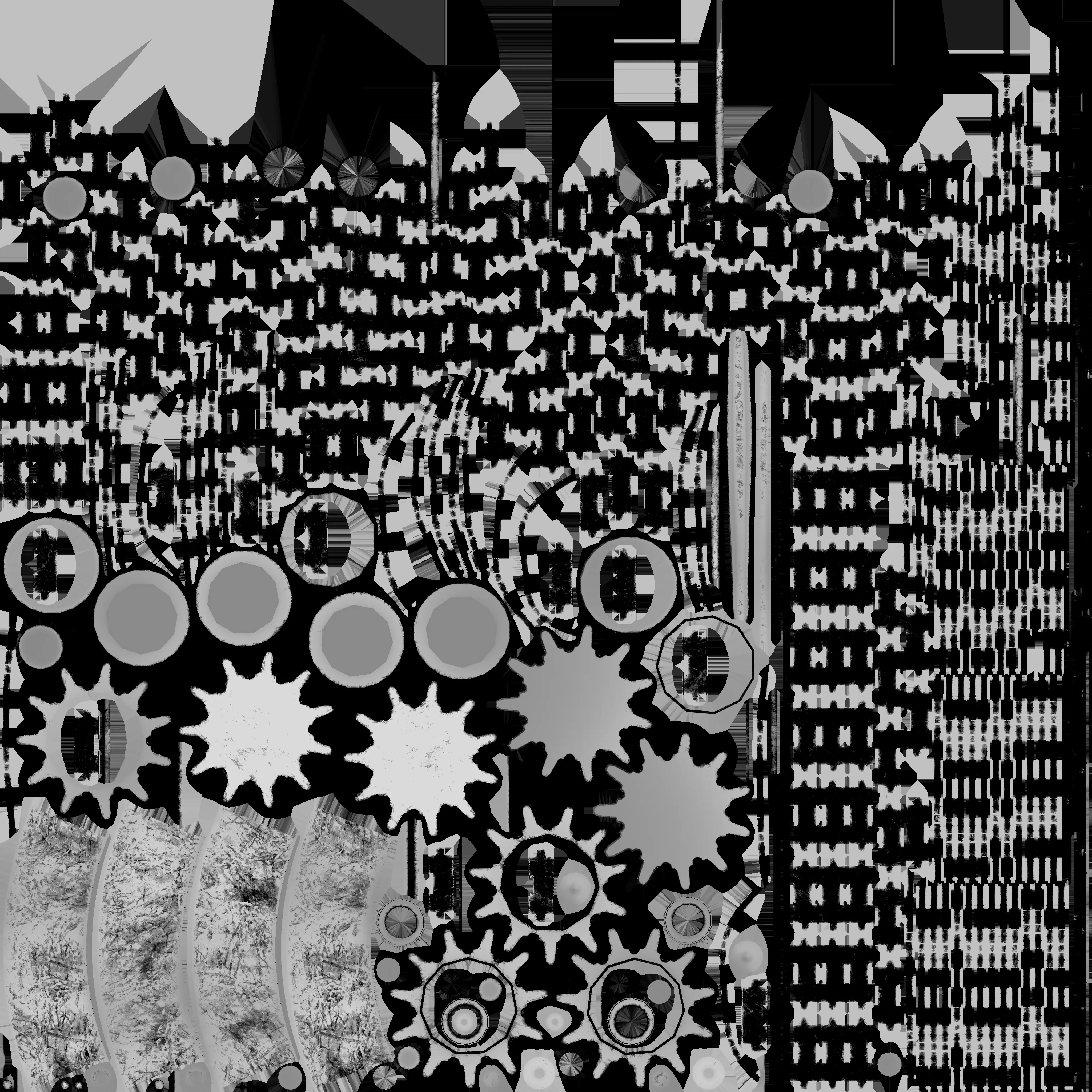 M48 Patton Tank Low-poly 3D model_13