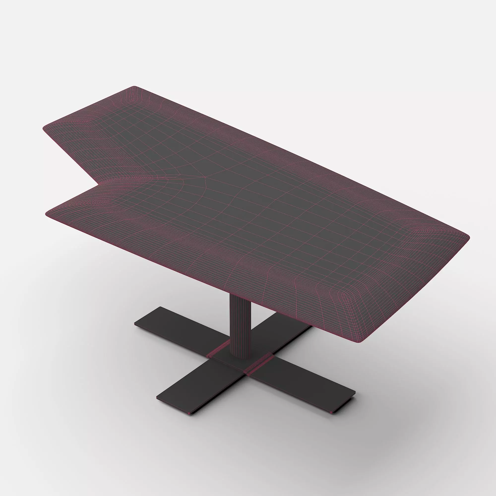 Dior Coffee Table 3D model_2
