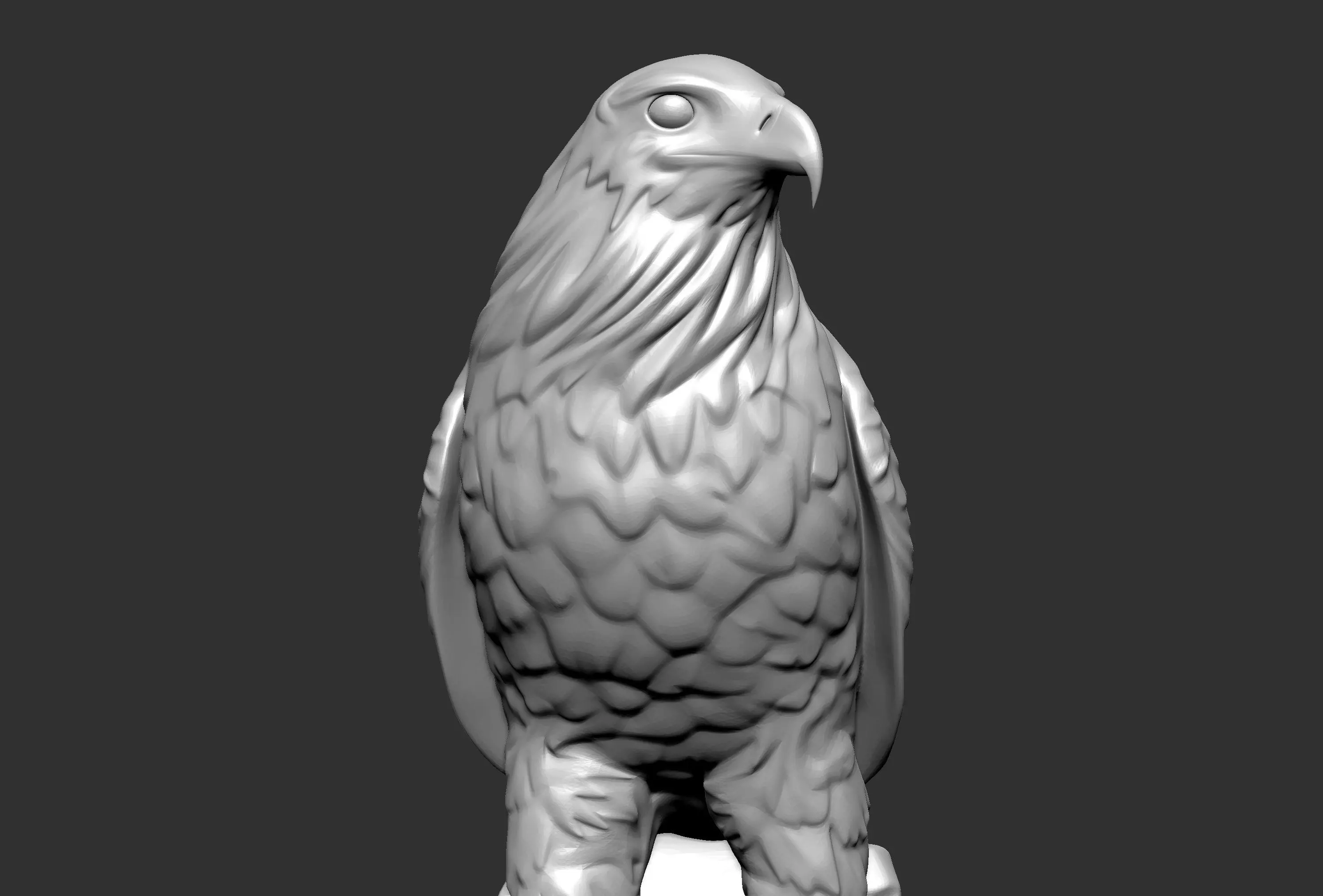 Eagle 3d model 3D print model