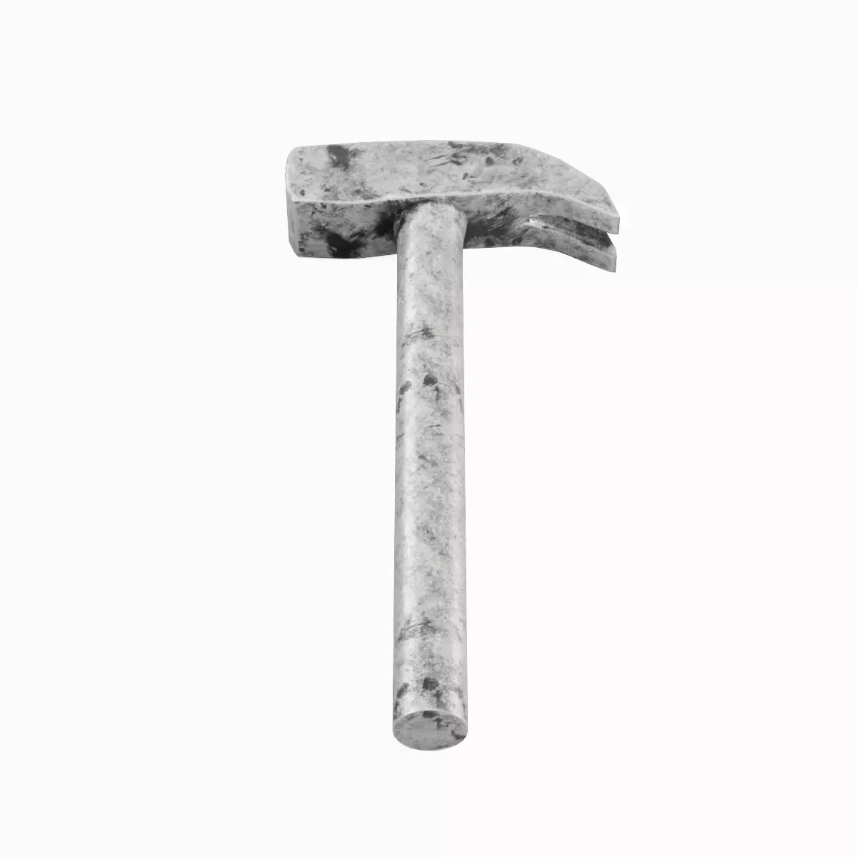 Iron Hammer 04 Low-poly 3D model_2