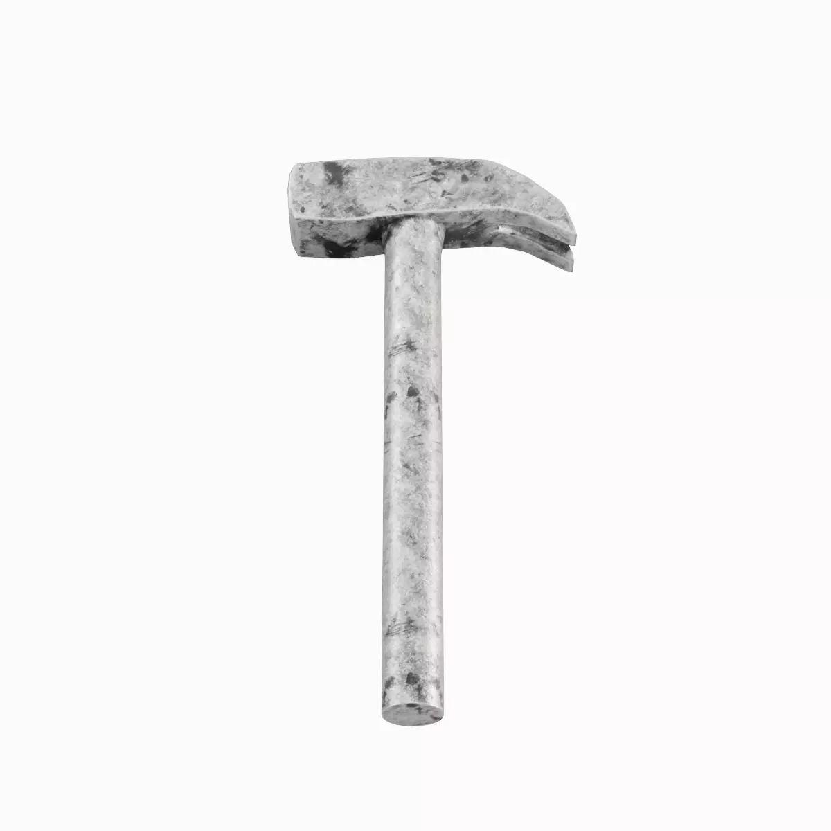 Iron Hammer 04 Low-poly 3D model_5