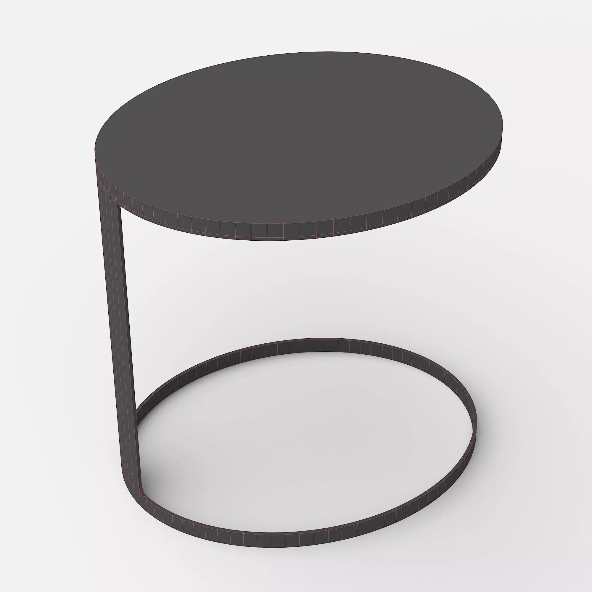 Dallas Coffee Table 3D model_2