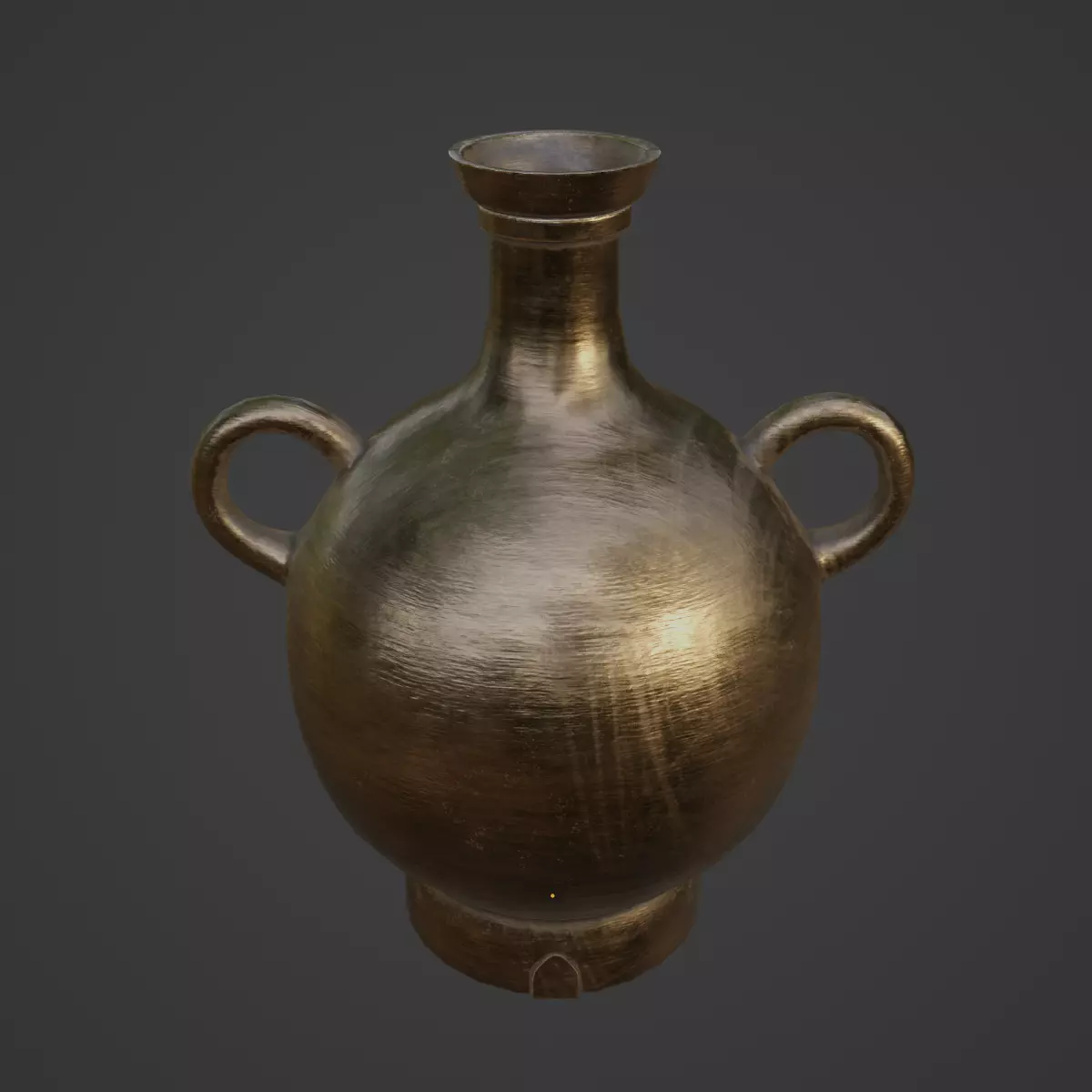 Medieval Decor Vase 04 Low-poly 3D model_6