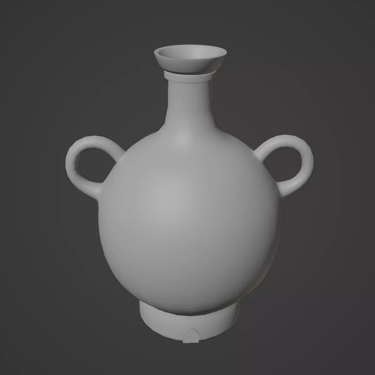 Medieval Decor Vase 04 Low-poly 3D model_9