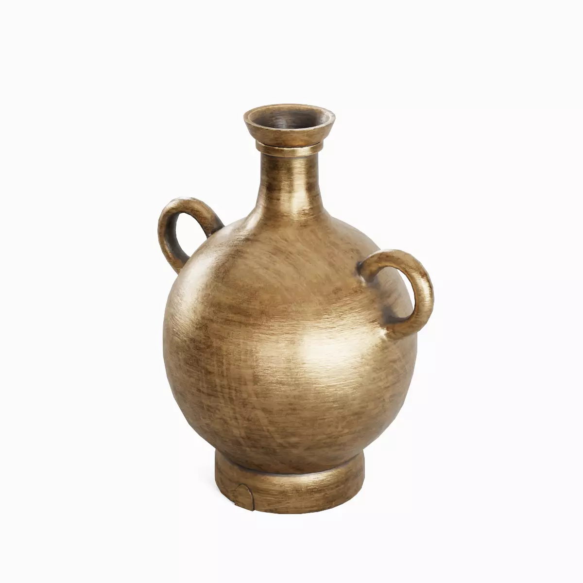 Medieval Decor Vase 04 Low-poly 3D model_4