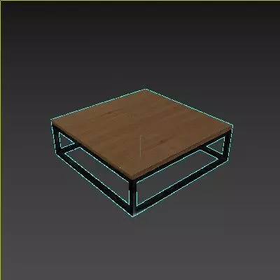 Coffee Table 033 Setery Loft 3D model_3