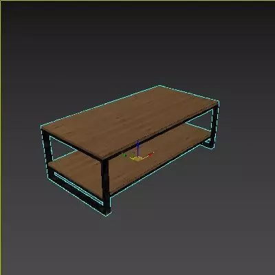 Coffee Table 029 Setery Loft 3D model_3
