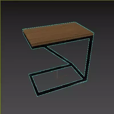 Coffee Table 028 Setery Loft 3D model_3