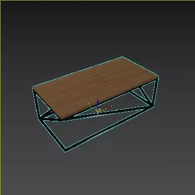 Coffee Table 024 Setery Loft 3D model_3