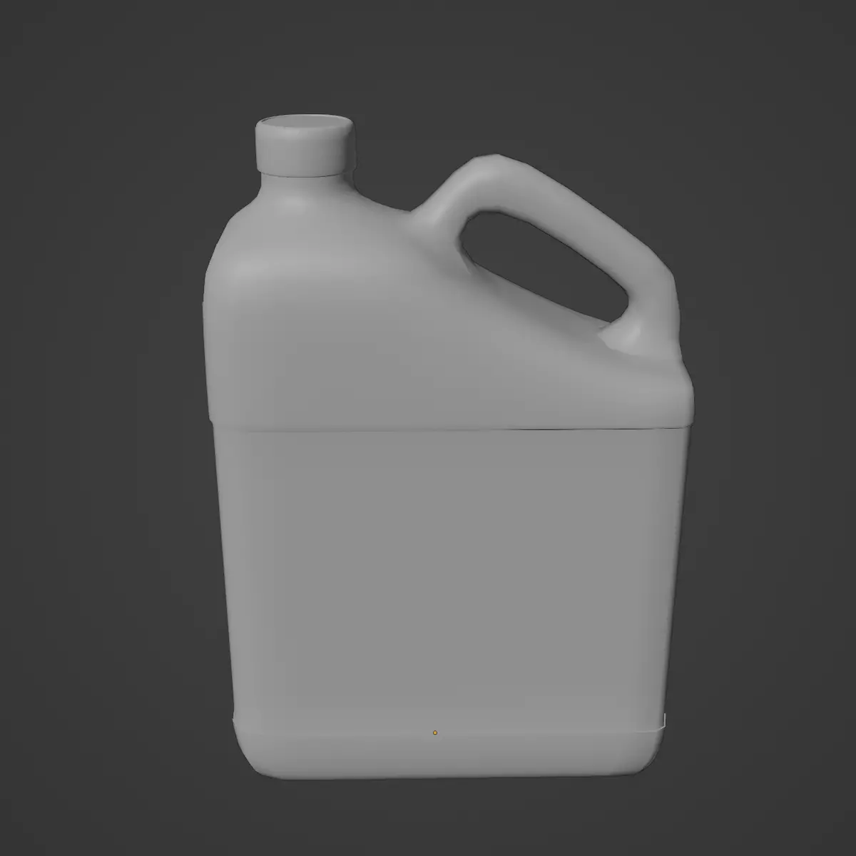 Plastic Jerrycan 04 Low-poly 3D model_9