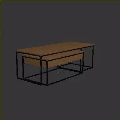 Coffee Table 013 Setery Loft 3D model_3