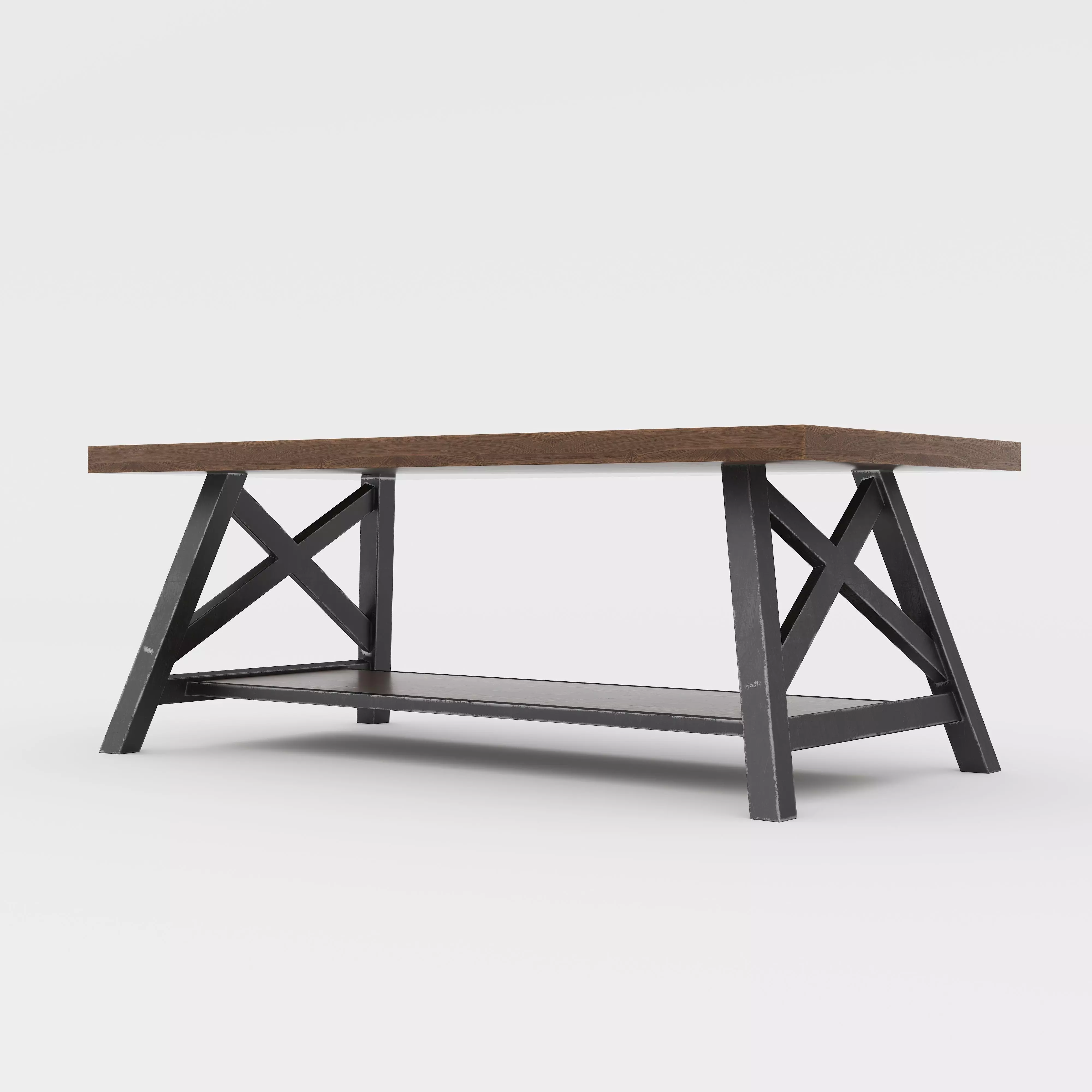 Coffee Table 011 Setery Loft 3D model_1