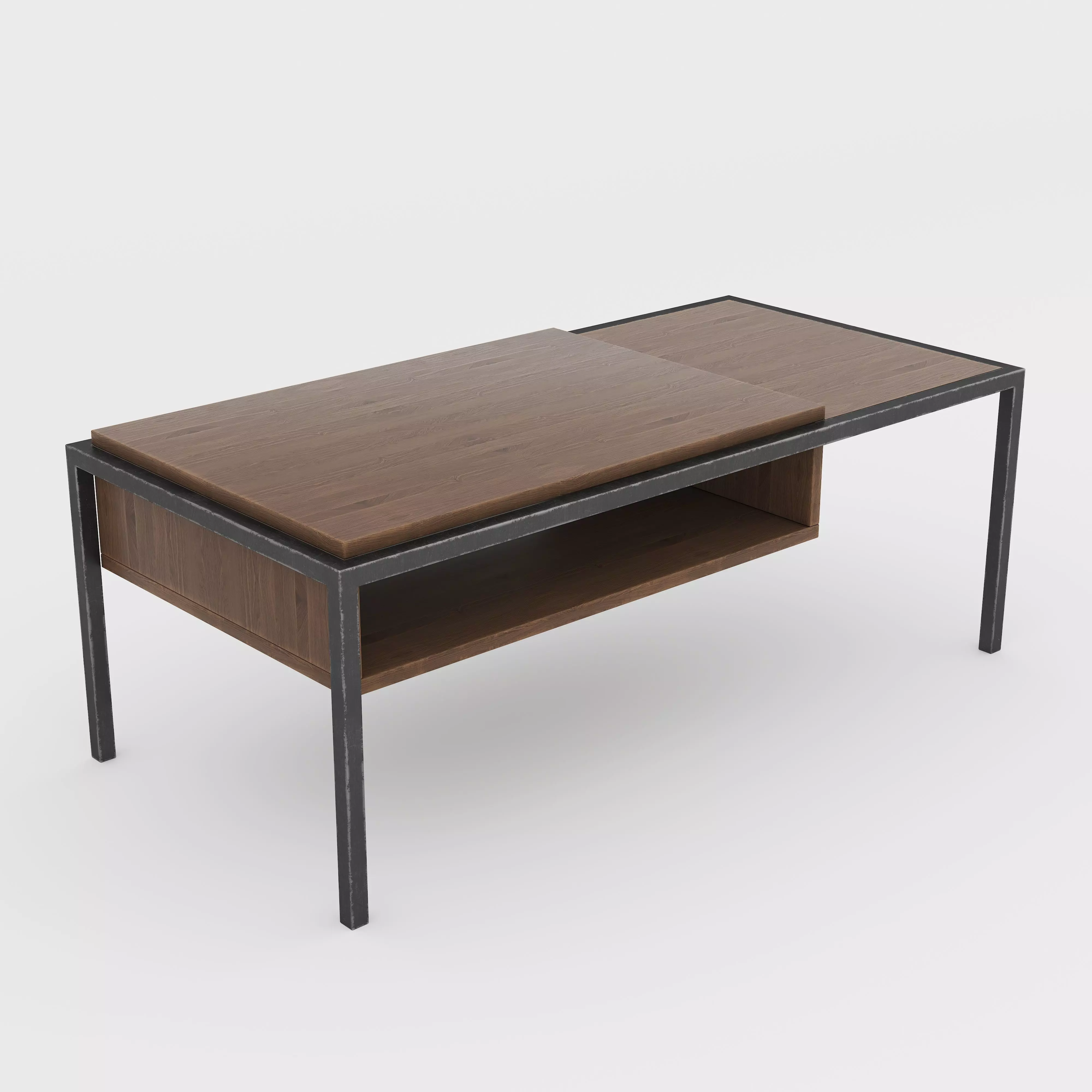 Coffee Table 010 Setery Loft 3D model_0