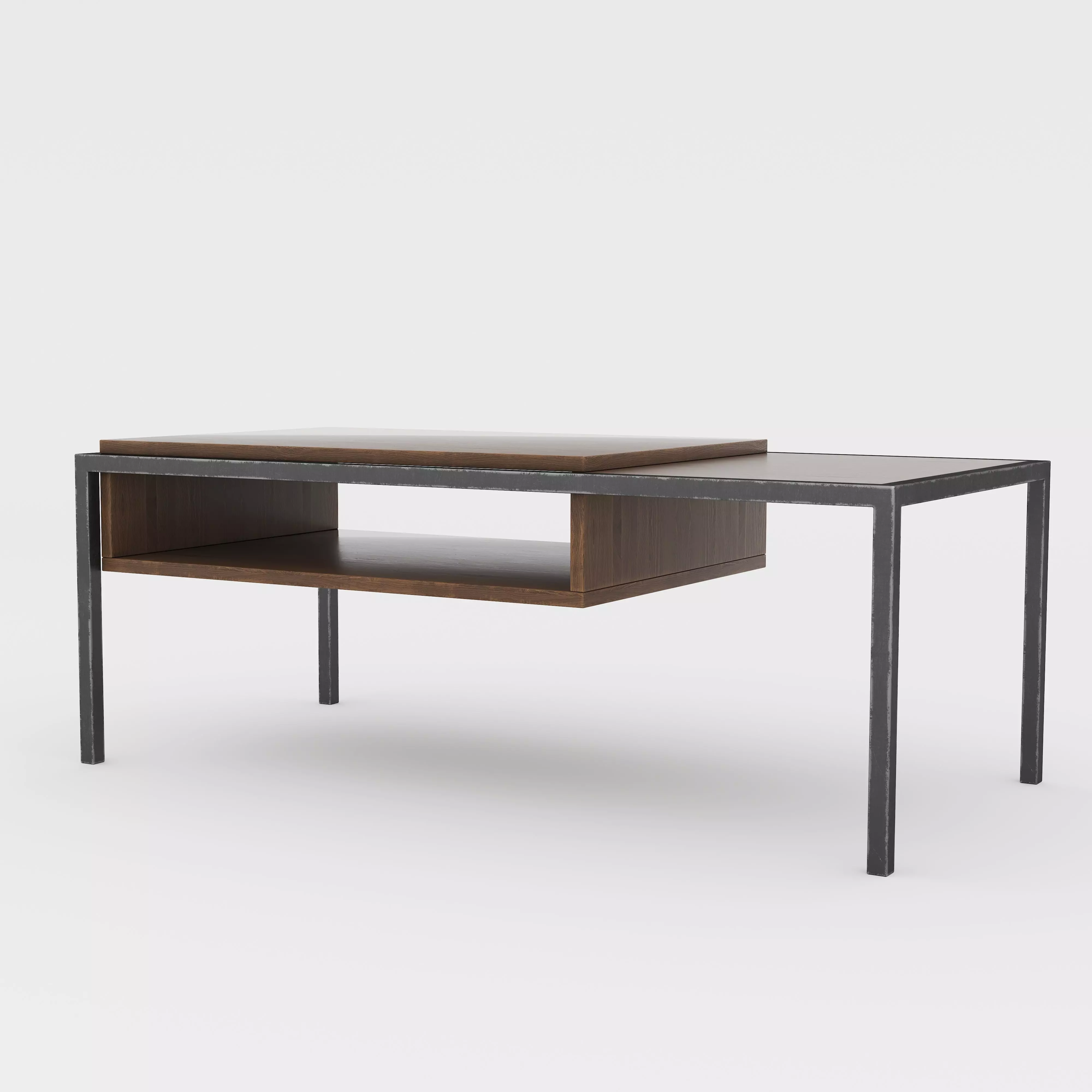 Coffee Table 010 Setery Loft 3D model_1