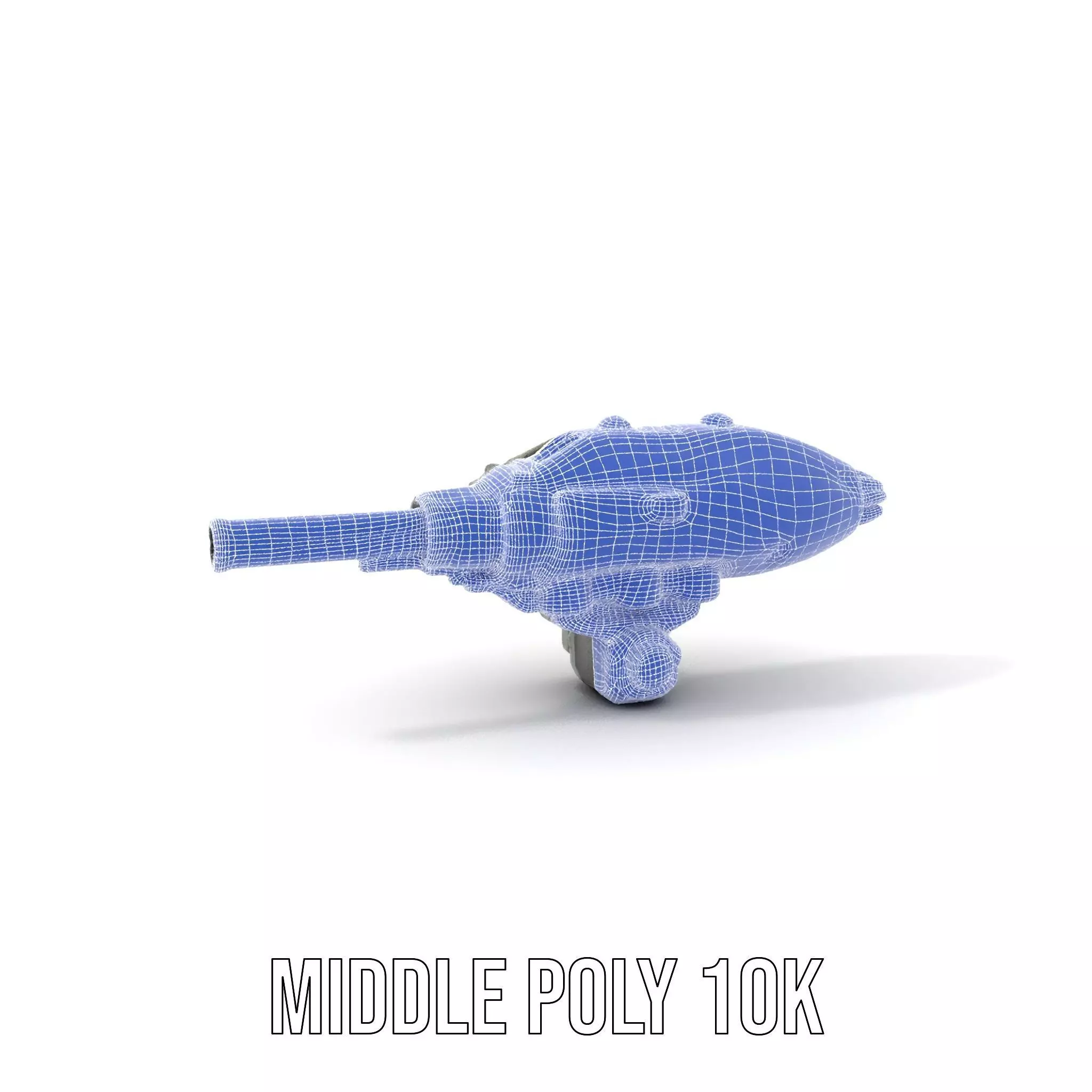 Advanced Camouflaged Turret Weapon Model Pack Low-poly 3D model_25