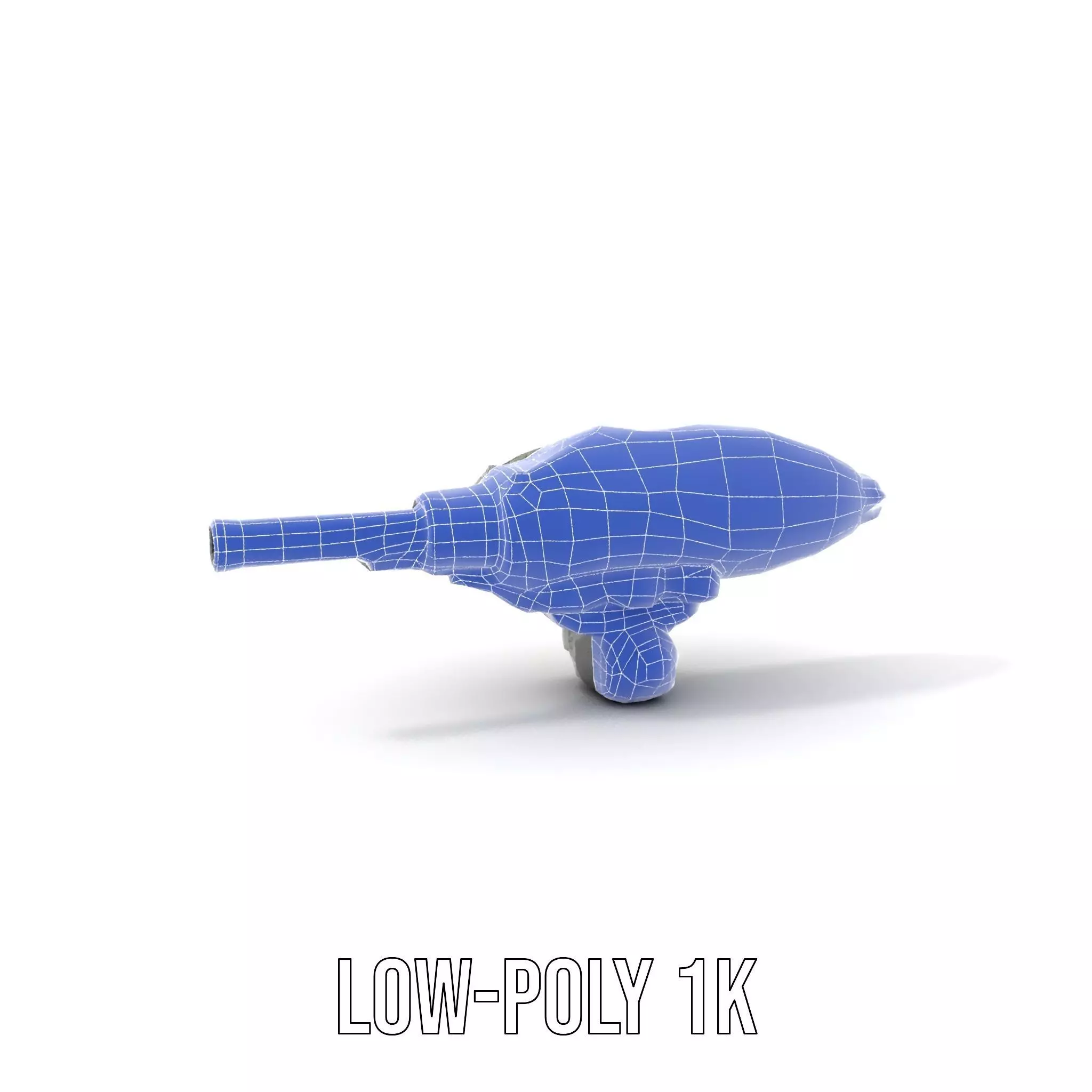 Advanced Camouflaged Turret Weapon Model Pack Low-poly 3D model_26