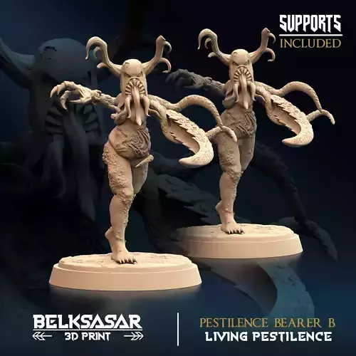Pestilence Bearer B Nude and Normal
