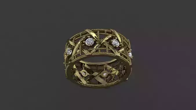 Ring Dior  3D print model