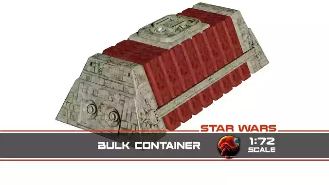 Bulk Container 1-72 scale
