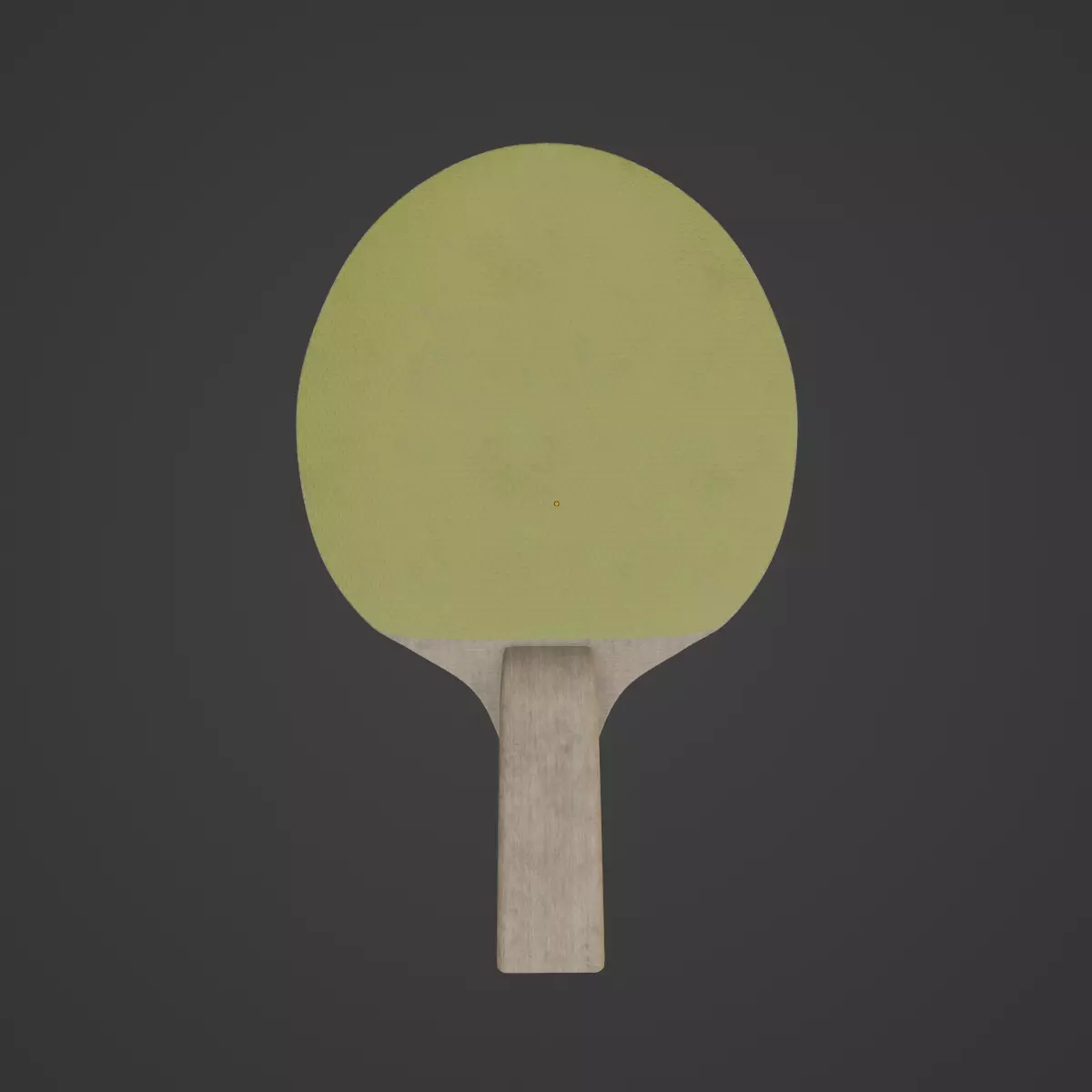 Table Tennis Racket 03 Low-poly 3D model_6