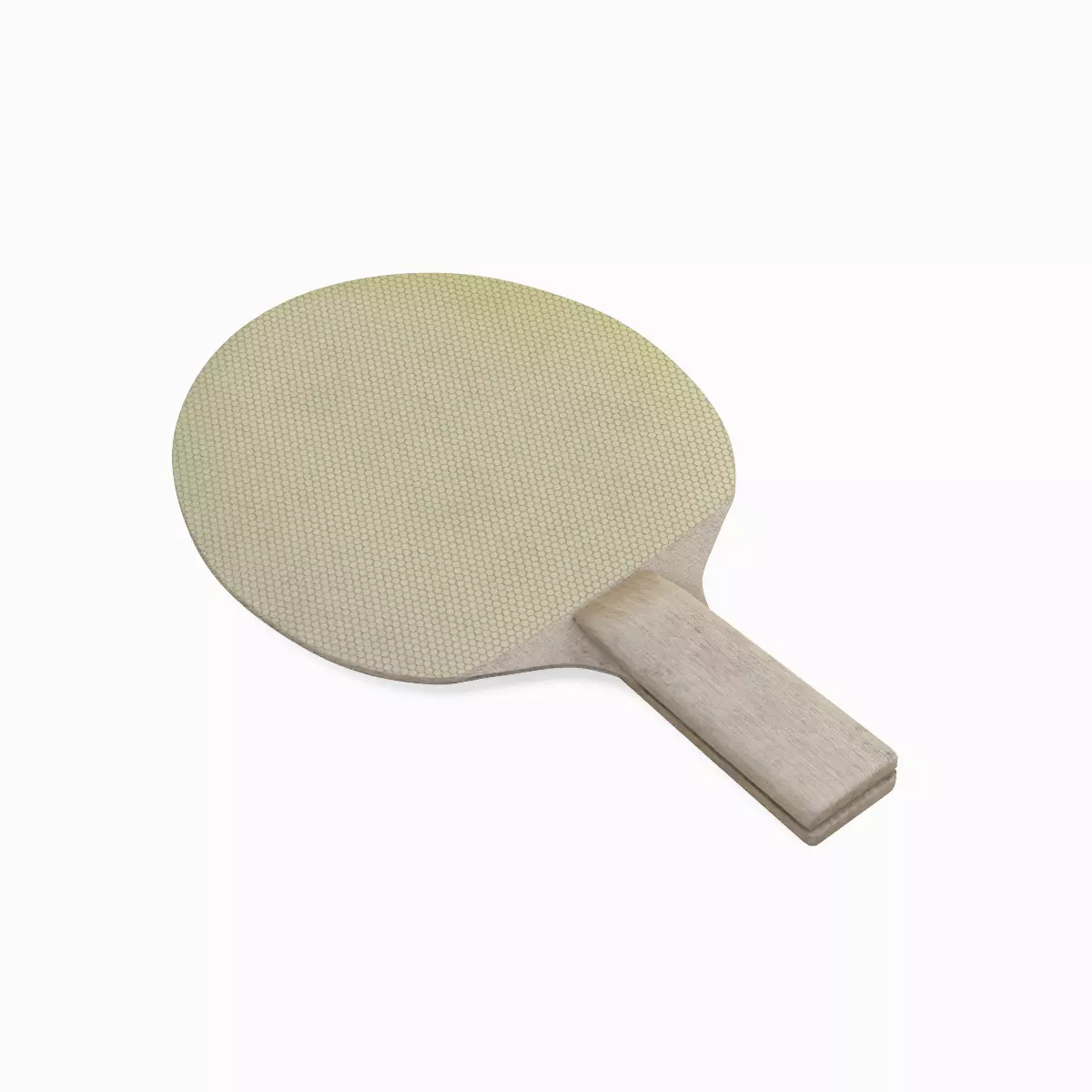 Table Tennis Racket 03 Low-poly 3D model_5