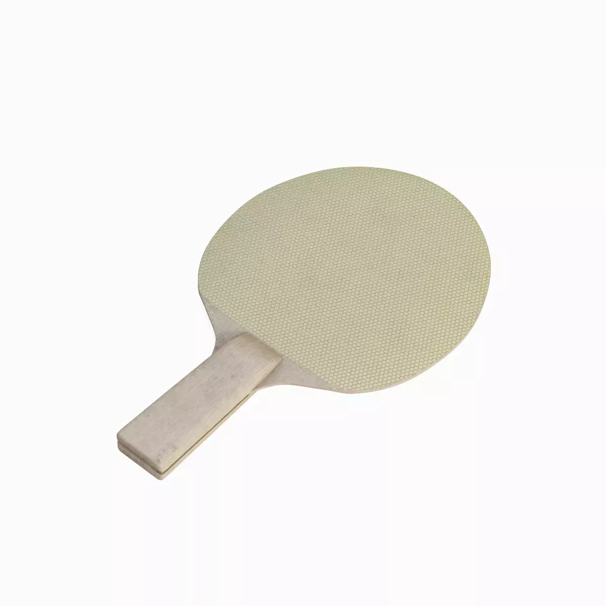 Table Tennis Racket 03 Low-poly 3D model_4