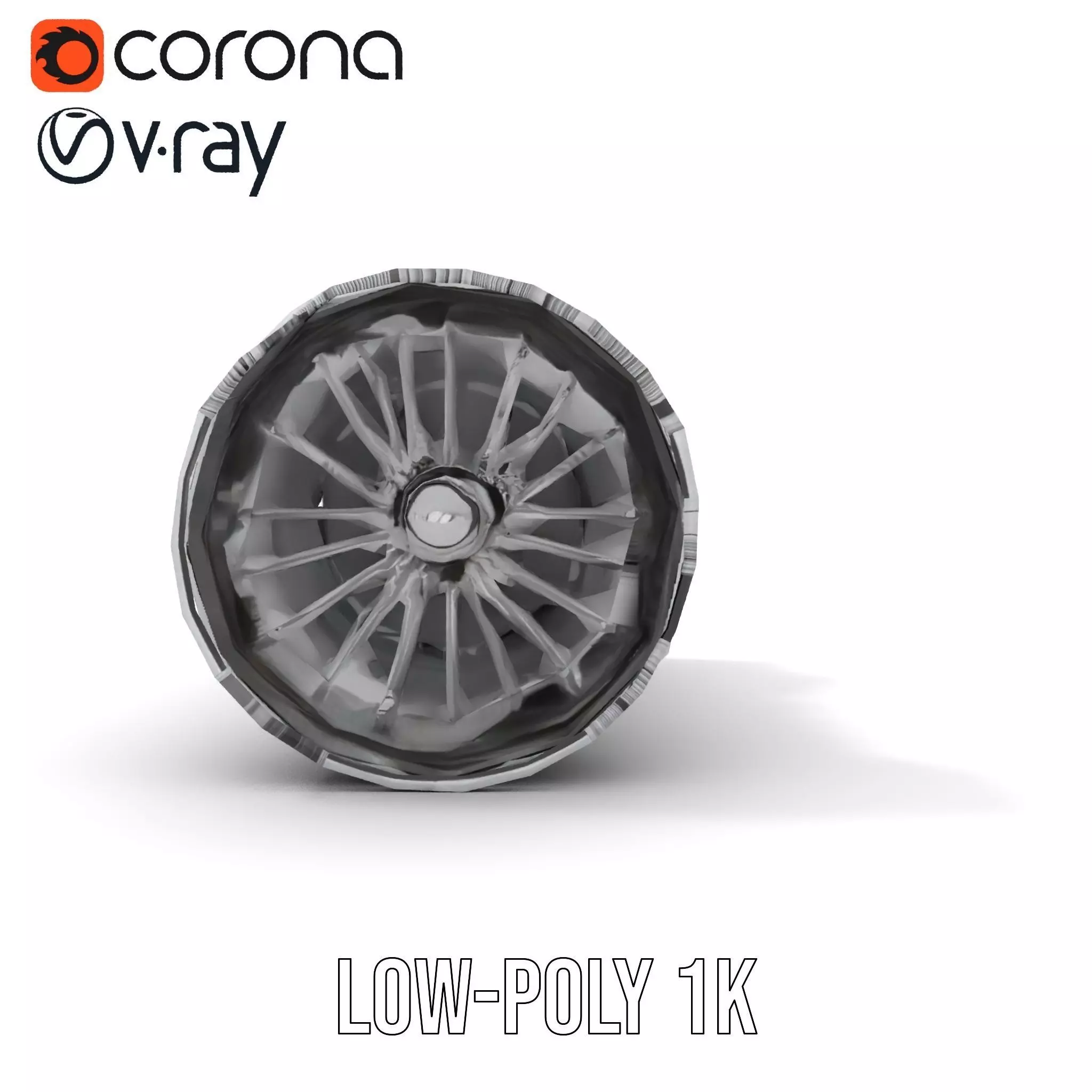 Advanced Jet Engine Model Pack Detailed Turbine Design Low-poly 3D model_18