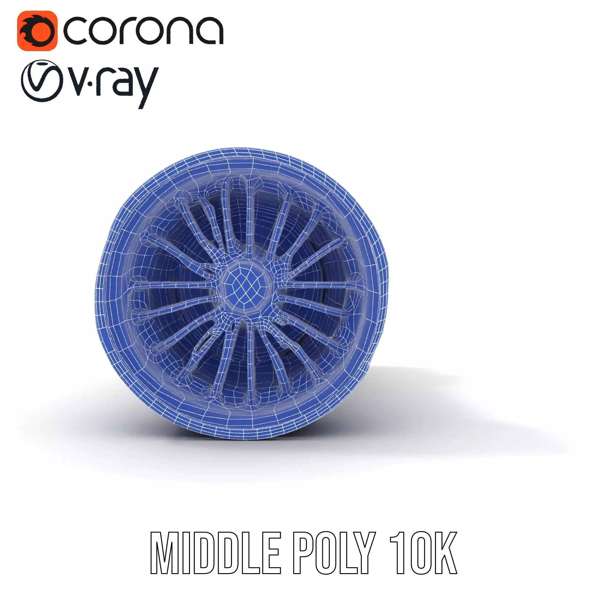 Advanced Jet Engine Model Pack Detailed Turbine Design Low-poly 3D model_30