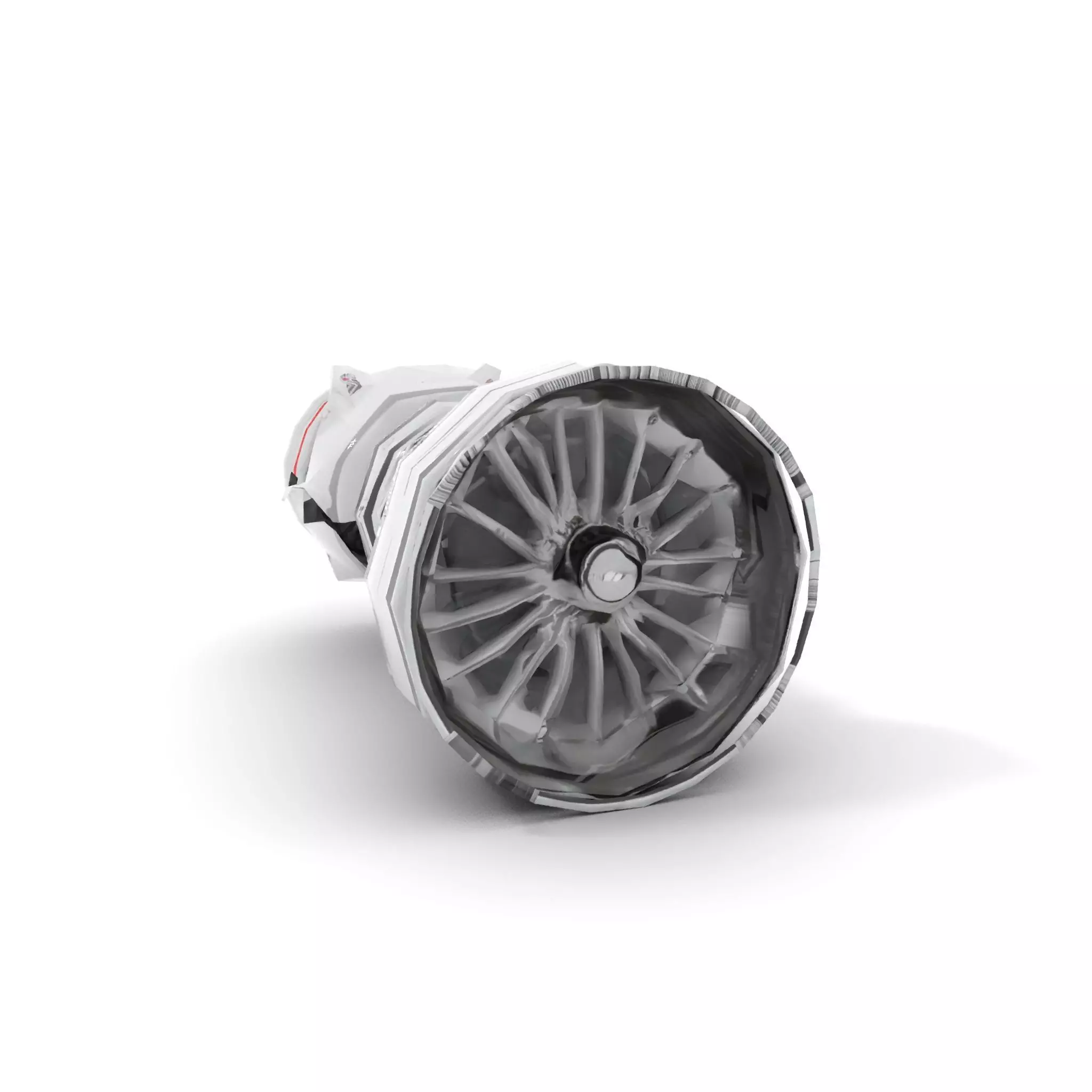 Advanced Jet Engine Model Pack Detailed Turbine Design Low-poly 3D model_10