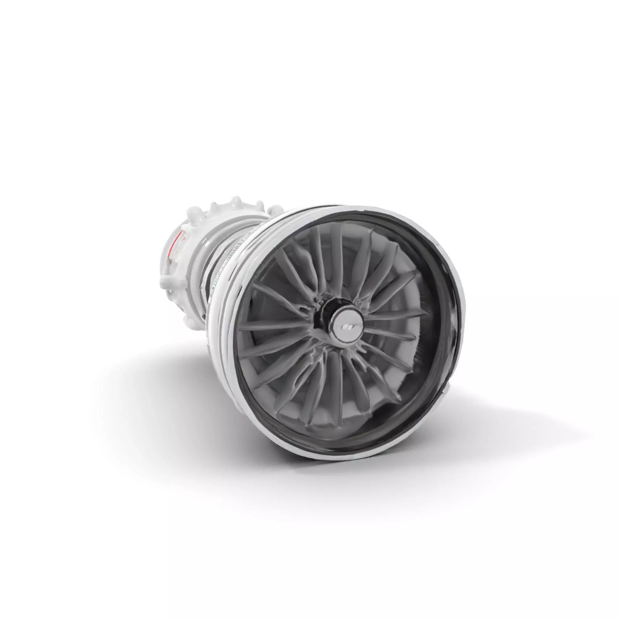 Advanced Jet Engine Model Pack Detailed Turbine Design Low-poly 3D model_0